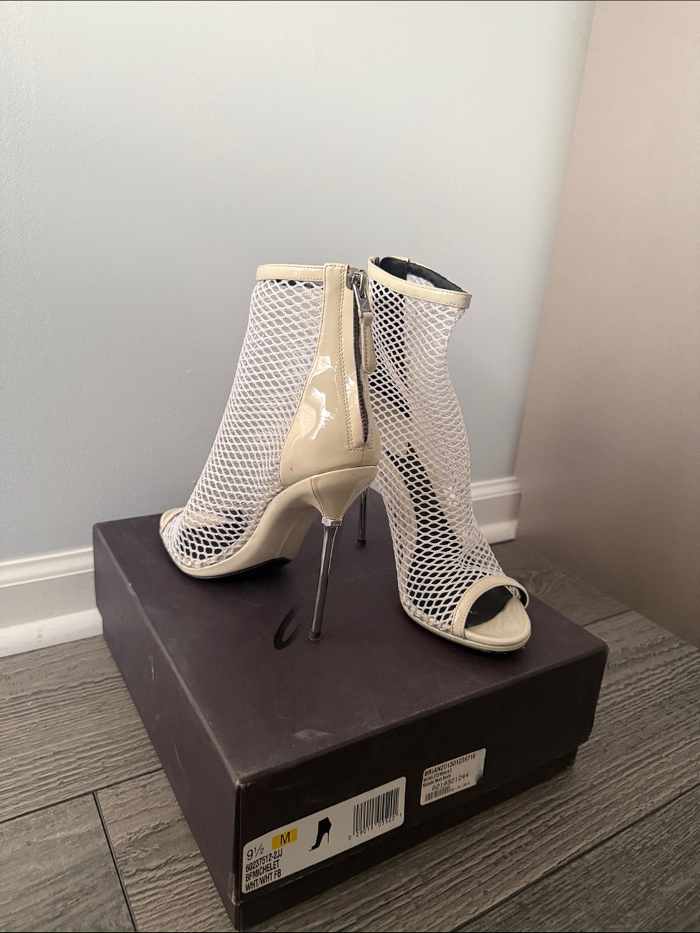 Brian Atwood Mesh Booties